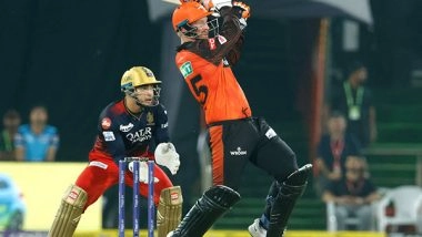 Sports News | Heinrich Klaasen's Maiden IPL Century Powers SRH to 186/5 Against RCB
