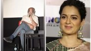 Entertainment News |  Kangana Ranaut Reveals Legendary Writer Vijayendra Prasad Became Emotional After Watching 'Emergency'