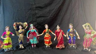 Entertainment News | Mother-son Duo from Gandhinagar Promoting Indian Culture with Their Hand-made Dolls