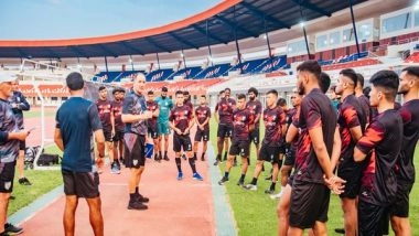 Sports News | Indian Football Team Commences Training for Intercontinental Cup