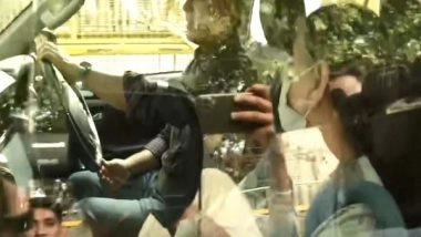 India News | Land-for-Jobs Scam: Former Bihar CM Rabri Devi Leaves ED Office After Hours of Questioning