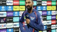 Sports News | When It Comes to Captaincy, I Don't Want to Imitate Anyone: LSG Captain Krunal Pandya