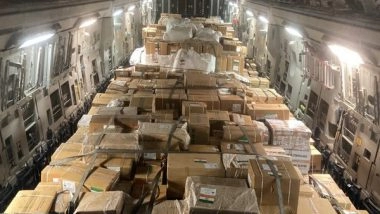 World News | Indian Air Force Sends 24,000 Kg of Relief Material for Sudan