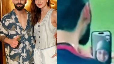 Entertainment News | WATCH: Virat Kohli Video Calls Wife Anushka After Scoring Century in RCB Vs SRH Match