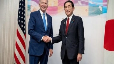 World News | Japanese PM Kishida, US President Biden Agree to Work Closely Together in Addressing Issues Related to China