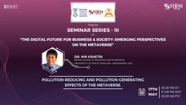 Business News | Unveiling the Metaverse: Symbiosis and Swansea University Collaborate for the Future of Business & Society