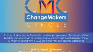 Business News | 3AI Launches ChangeMakers Circle, Empowering Emerging AI and Analytics Leaders and Professionals