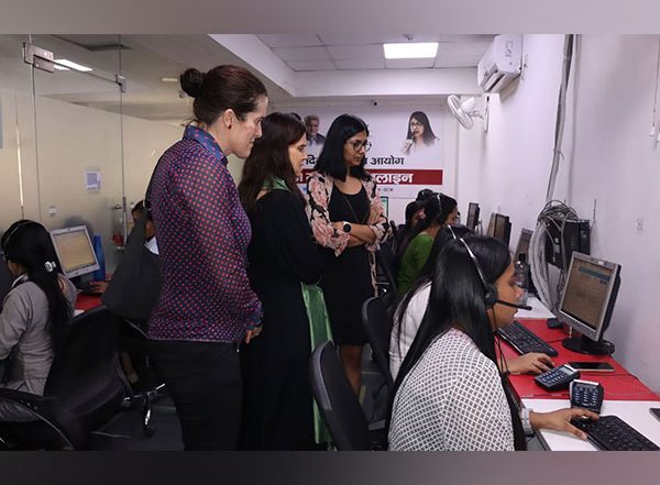 World News | Australian Ambassador for Gender Equality Visits DCW 181 Women Distress Hotline Office