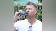Business News | Cricketer David Warner Embraces Evocus Black Water as Hydration Choice