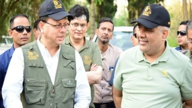 India News | Union Minister Bhupendra Yadav, Uttarakhand CM Dhami Release Tigress in Rajaji National Park's Motichur Range