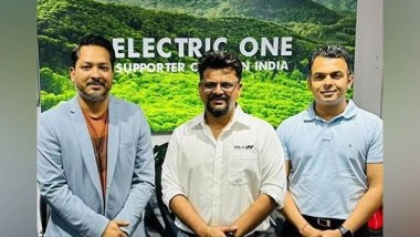 Business News | Electric One Energy Pvt. Ltd. (Electric One) and RunR Mobility (MEC Power) Gujarat Form the Largest Cooperation in the Area of Sales of High-speed EScooters in India and Abroad