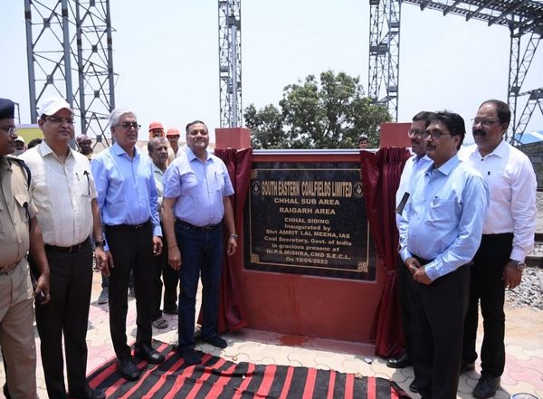 India News | Chhattisgarh: Coal Secretary Inaugurates SECL's Chhal Coal Siding, Inspects Project
