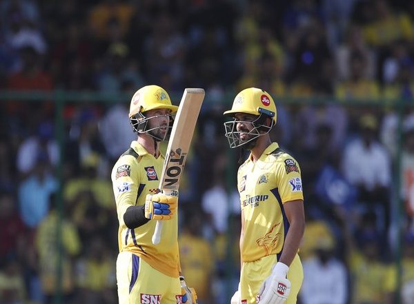 Sports News | IPL 2023: Fiery Fifties from Gaikwad, Conway Power CSK to Total of 223/3 Against DC in Crucial Match