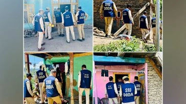 India News | J-K: SIU Police Raid Multiple Locations in Doda