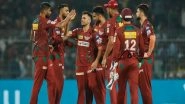 Sports News | IPL 2023: Rinku Singh's Fighting Fifty in Vain as LSG Beat KKR by 1 Run in Thriller to Enter Playoffs