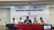 Sports News | RN Jayaprakash Re-elected as President of Swimming Federation of India