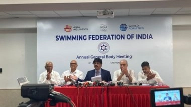 Sports News | RN Jayaprakash Re-elected as President of Swimming Federation of India