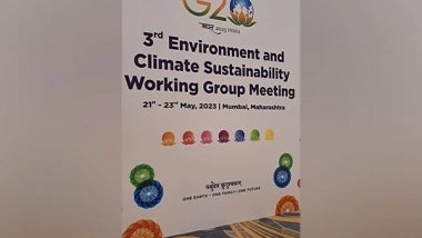 India News | Maharashtra: 3rd G20 Environment and Climate Sustainability Working Group Meet Begins in Mumbai