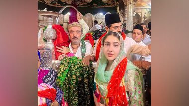 Sara Ali Khan Offers Prayers at Ajmer Sharif Dargah Amid Zara Hatke Zara Bachke Promotions (View Pics)