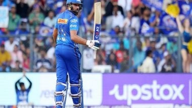 Sports News | IPL 2023: Rohit Sharma Completes 5000 IPL Run for Mumbai Indians