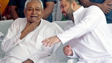 Bihar CM Nitish Kumar, Deputy CM Tejashwi Yadav To Meet Congress President Mallikarjun Kharge in Delhi Amid Talks on Opposition Unity