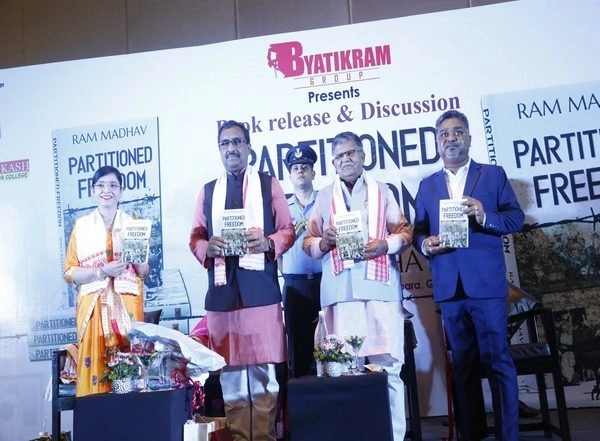 India News | Assam Governor Releases Book 'Partitioned Freedom' Authored by Ram Madhav