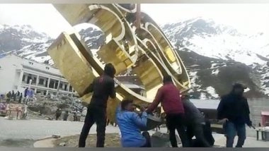 India News | Uttarakhand: Grand Bronze 'Om' Figure to Be Installed in Kedarnath Dham