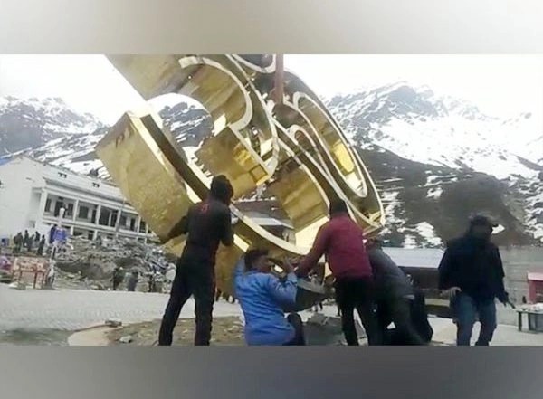 India News | Uttarakhand: Grand Bronze 'Om' Figure to Be Installed in Kedarnath Dham