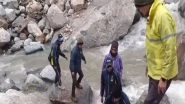 India News | SDRF Team Rescues Devotee Who Lost His Way at Garudchatti During Kedarnath Yatra