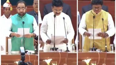 Odisha Cabinet Reshuffle: Three New Ministers Sworn Into CM Naveen Patnaik's Council of Ministers Today