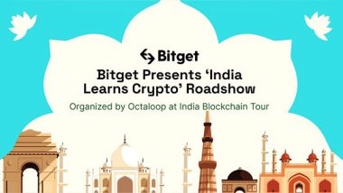 Business News | Bitget Announces 'India Learns Crypto' Roadshow to Increase Crypto Trading Awareness