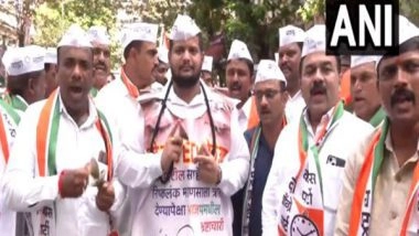 India News | Mumbai: NCP Chief Jayant Patil to Appear Before ED Today in Infrastructure Leasing and Financial Services Limited Scam, Party Workers Protest