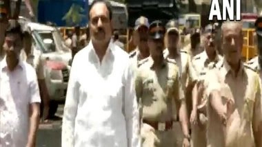 India News | Maharashtra: NCP Chief Jayant Patil Arrives at ED Office in Connection with IL&FS Scam Case