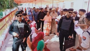 India News | UP: CM Yogi Holds Janata Darshan for 3rd Day in Row at Gorakhpur