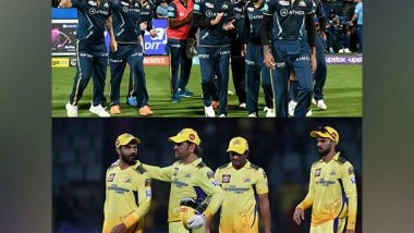 Sports News | IPL 2023: MS Dhoni's Upbeat Chennai Super Kings to Face Defending Champions Gujarat Titans for a Spot in Final (Qualifier 1, Preview)