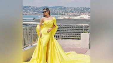 Entertainment News | Mouni Roy Makes Her Cannes Debut in a Yellow Gown, Pics Inside