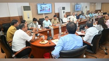 India News | Jammu Divisional Commissioner, ADGP Discuss City Beautification, Street Development Plan with Civil Society