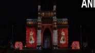 India News | G-20 Delegates Witness Chatrapati Shivaji Maharaj's Life Journey Through Digital Light and Sound Show at Gateway of India