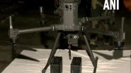 India News | BSF Shot Down Pakistani Drone Carrying Narcotics Near International Border in Punjab