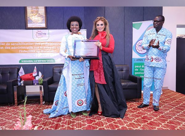 Business News | Merck Foundation CEO Acknowledge Burundi First Lady's Efforts as Ambassador of More Than a Mother to Build Healthcare Capacity