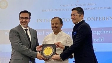 Business News | IIM Rohtak Co-hosted International Conference with Academy for Global Business Advancement at Dubai