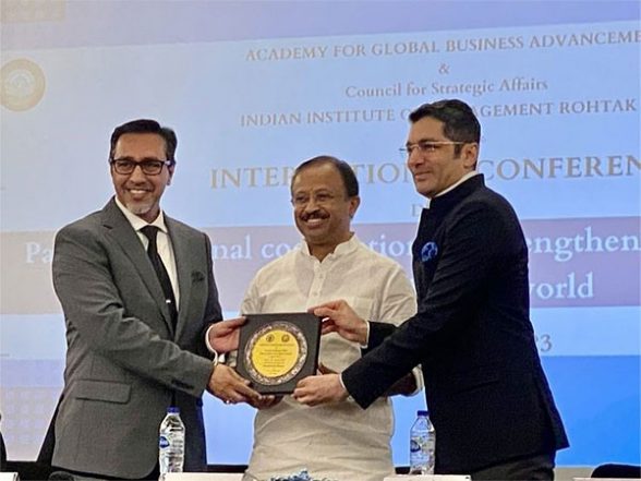 Business News | IIM Rohtak Co-hosted International Conference with Academy for Global Business Advancement at Dubai - Vimarsana News