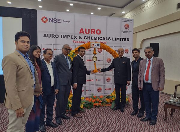 Business News | Auro Impex and Chemicals Limited Rs 27.06 Crore SME IPO Gets Listed