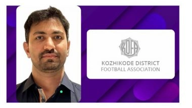 Business News | Noufal Marakar Elected Chairman of Kozhikode District Football Association's Competition Committee