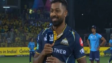 Sports News | IPL 2023: Gujarat Titans Win Toss, Opt to Field Against Chennai Super Kings in 1st Qualifier