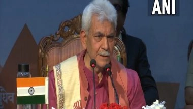 India News | J-K Will Soon Be in World's Top 50 Travel Destinations: LG Manoj Sinha