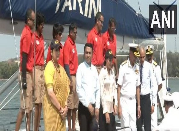 India News | INSV Tarini Returns Home After 17,000 Nautical Miles Voyage