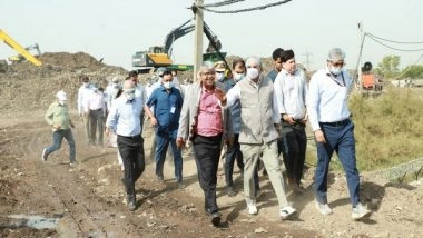 India News | Delhi LG Visits All Three Landfill Sites, Reviews Progress of Waste Disposal