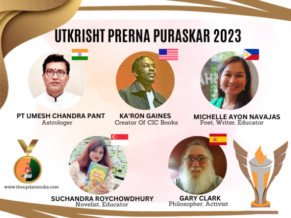 Business News | Powerhouses of Excellence: Meet the Recipients of The Utkrisht Prerna Puraskar - The Global Award Of 2023 By The Update India - Vimarsana News