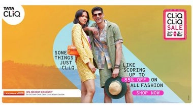Business News | Tata CLiQ Marks Its 7th Anniversary with the CLiQ CLiQ Sale with Huge Deals